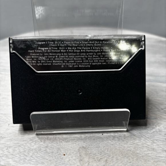 The Lonesome Jubilee by John Cougar Mellencamp/John Mellencamp (Cassette, 1987, - Picture 2 of 3